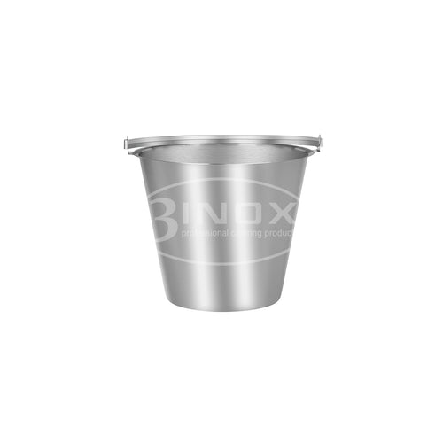 281006 Bucket / Pail 13.0Lt Stainless Steel 3Inox Professional Catering Equipment Australia