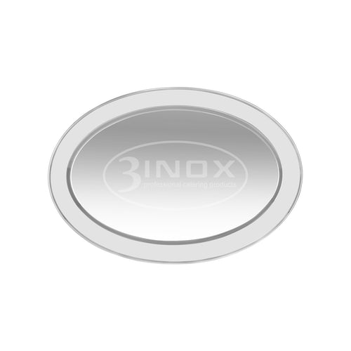 295309 Platter 600x430mm Stainless Steel 3Inox Professional Catering Equipment Australia