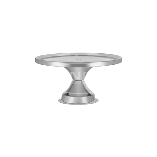 505450 Cake Stand High 300mm Stainless Steel 3Inox Professional Catering Equipment Australia