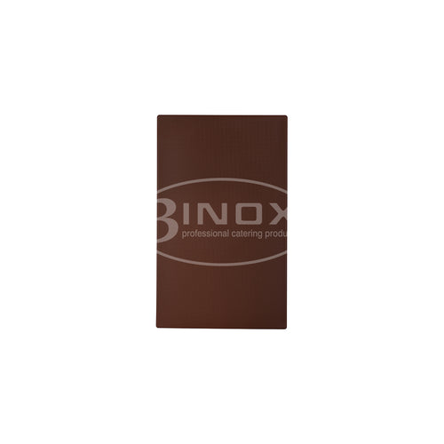 508805BR Cutting Board Standard - Brown 3Inox Professional Catering Equipment Australia