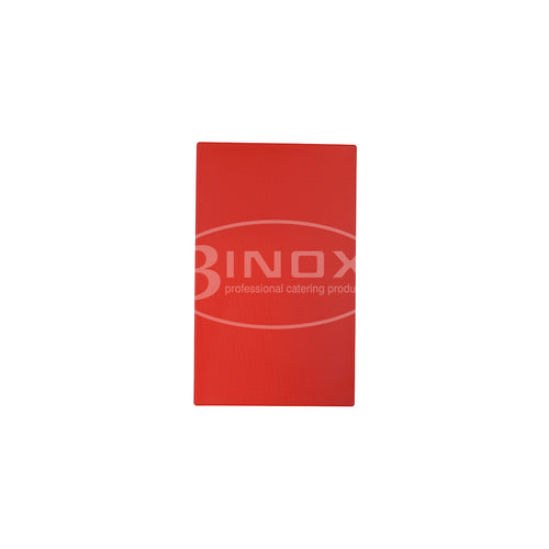 508805R Cutting Board Standard - Red 3Inox Professional Catering Equipment Australia