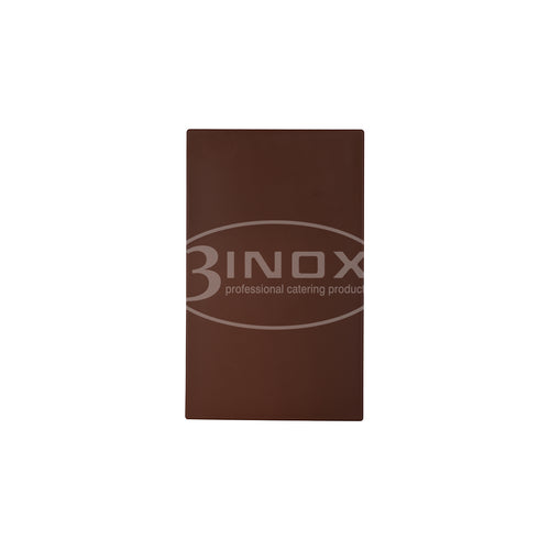 508806BR Cutting Board Professional - Brown 3Inox Professional Catering Equipment Australia