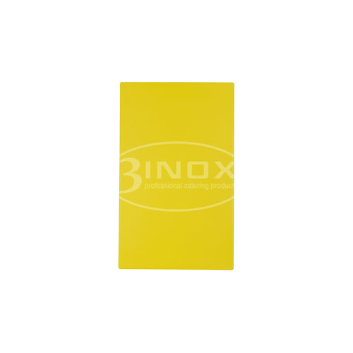 508806Y Cutting Board Professional - Yellow 3Inox Professional Catering Equipment Australia