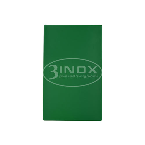 508807G Cutting Board 1/1 GN - Green 3Inox Professional Catering Equipment Australia