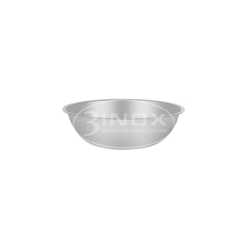 515518 Mixing Bowl 12.0Lt Stainless Steel 3Inox Professional Catering Equipment Australia