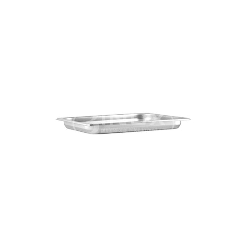 523211 1/2 Size Gastronorm Steam Pan Stainless Steel 325x265x30mm 3Inox Professional Catering Equipment Australia