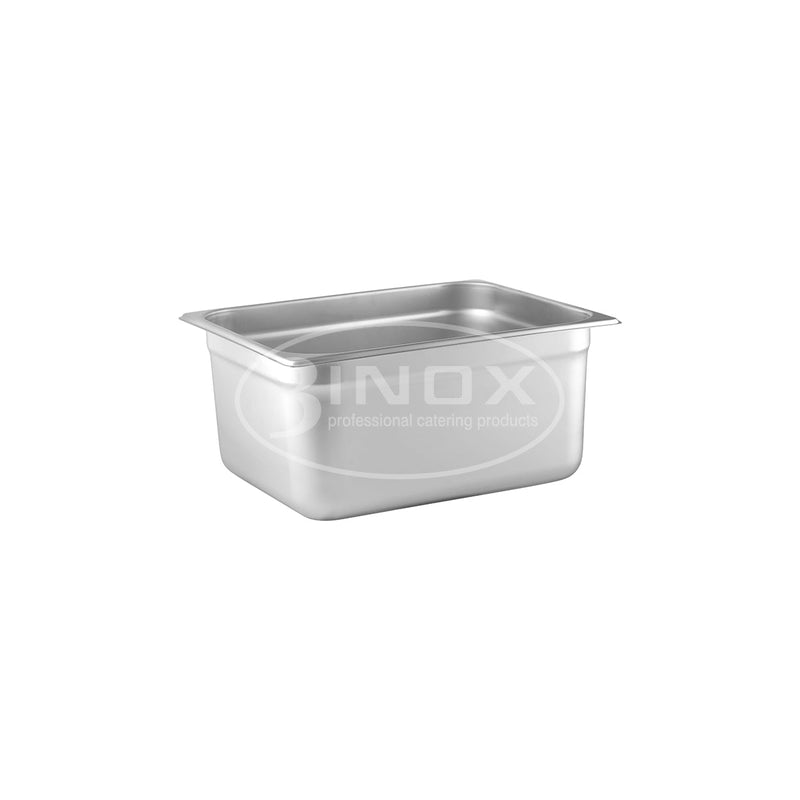 523214 1/2 Size Gastronorm Steam Pan Stainless Steel 325x265x150mm 3Inox Professional Catering Equipment Australia