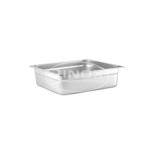 523223 2/3 Size Gastronorm Steam Pan Stainless Steel 325x325x100mm 3Inox Professional Catering Equipment Australia