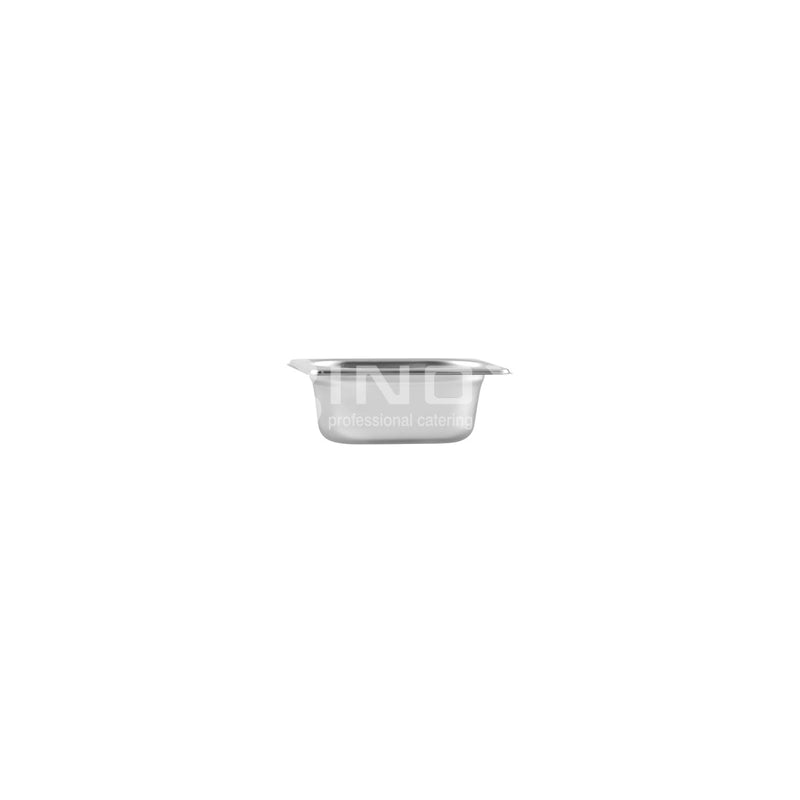 523262 1/9 Size Gastronorm Steam Pan Stainless Steel 176x108x65mm 3Inox Professional Catering Equipment Australia