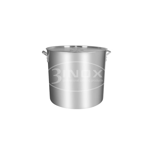 523415 Stockpot with Lid 100Lt Aluminium 3Inox Professional Catering Equipment Australia