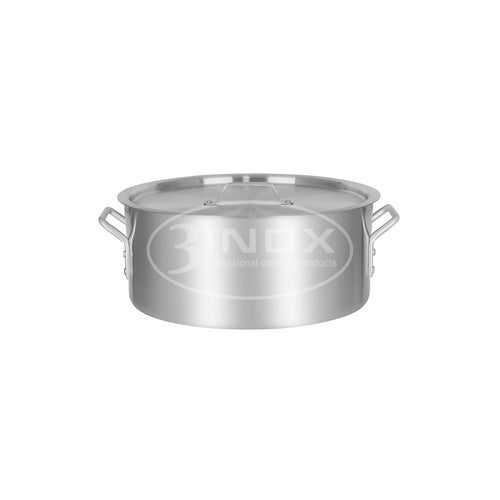 523418 Brazier Pan with Lid 15Lt Aluminium 3Inox Professional Catering Equipment Australia