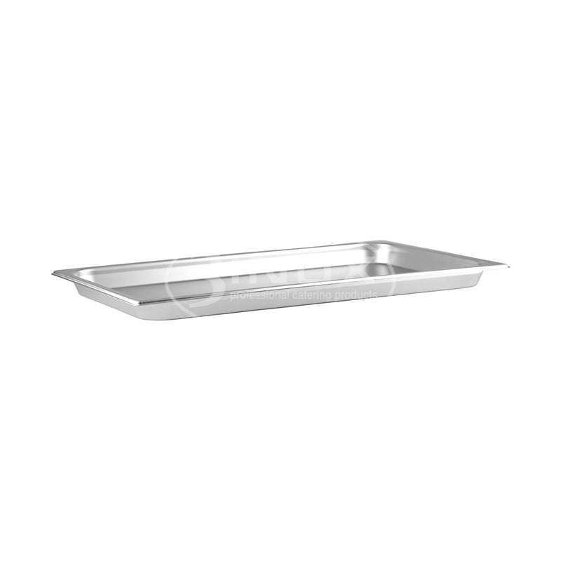 523201 1/1 Size Gastronorm Steam Pan Stainless Steel 530x325x30mm 3Inox Professional Catering Equipment Australia