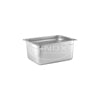523214 1/2 Size Gastronorm Steam Pan Stainless Steel 530x325x150mm 3Inox Professional Catering Equipment Australia
