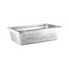 523274 1/1 Size Perforated Gastronorm Steam Pan Stainless Steel 530x325x150mm 3Inox Professional Catering Equipment Australia