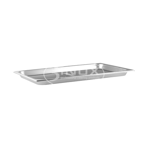 523282 1/1 Size Ribbed Chargrill Gastronorm Steam Pan Stainless Steel 530x325x30mm 3Inox Professional Catering Equipment Australia